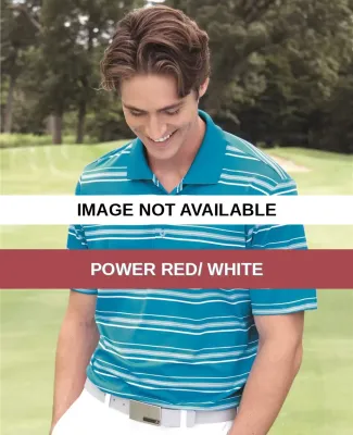 adidas A123 Golf Puremotion Textured Stripe Sport  Power Red/ White