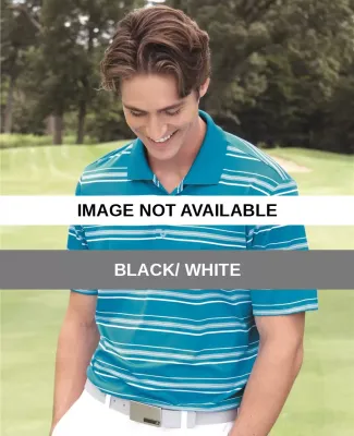 adidas A123 Golf Puremotion Textured Stripe Sport  Black/ White