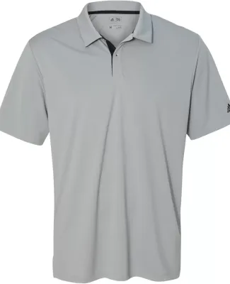 Adidas A206 Golf Gradient 3-Stripes Sport Shirt Mid Grey