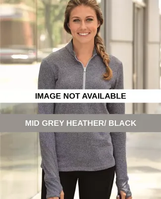 Adidas A275 Golf Women's Brushed Terry Heather Qua Mid Grey Heather/ Black