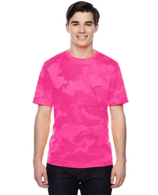 Champion CW22 Sport Performance T-Shirt in Wow pink camo