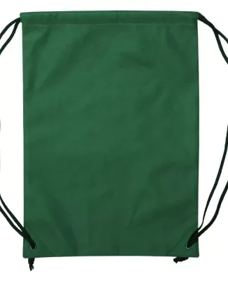 Liberty Bags A136 Non-Woven Drawstring Backpack FOREST GREEN