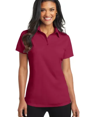 Port Authority L571    Ladies Dimension Polo Red Rush