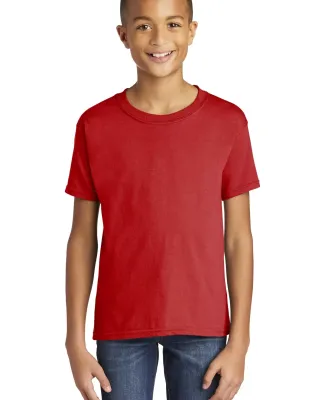 Gildan 64500B SoftStyle Youth Short Sleeve T-Shirt in Red