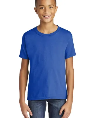 Gildan 64500B SoftStyle Youth Short Sleeve T-Shirt in Royal