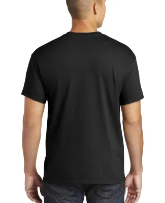 Gildan 5300 Heavy Cotton T-Shirt with a Pocket in Black