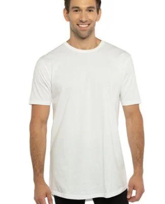 Next Level 3602 Cotton Long Body Crew in White
