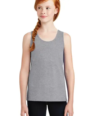 District DT5301YG    Girls The Concert Tank in Heather grey
