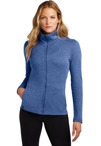 Ogio Apparel LOG203 OGIO   Ladies Pixel Full-Zip in Optic blue