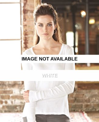Alternative 12528 Women's Satin Jersey Scoopneck L White