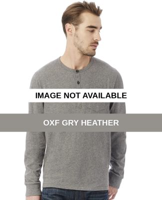 Alternative 2880 Classic Organic Pima Cotton Henle OXF GRY HEATHER