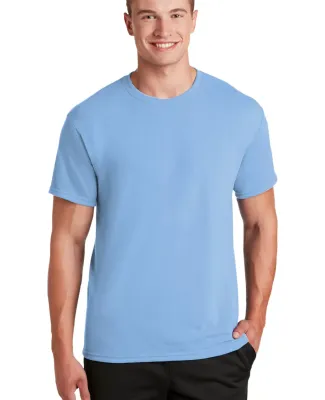 Jerzees 21MR Dri-Power Sport Short Sleeve T-Shirt Light Blue