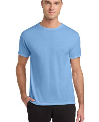 Jerzees 21MR Dri-Power Sport Short Sleeve T-Shirt in Light blue