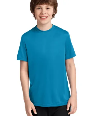Port & Co PC380Y mpany   Youth Performance Tee Neon Blue