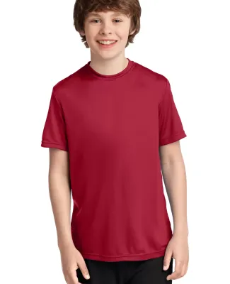 Port & Co PC380Y mpany   Youth Performance Tee Red
