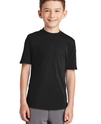 Port & Company PC381Y Youth Performance Blend Tee Jet Black