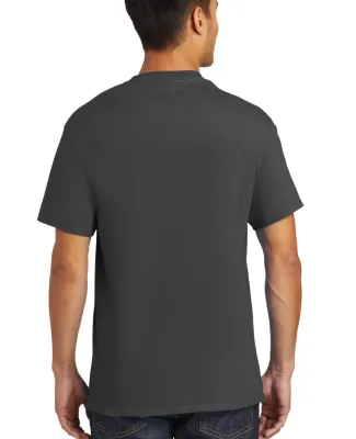 Port & Company PC61PT Tall Essential Pocket Tee in Charcoal