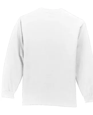 Port & Co PC61LSPT mpany   Tall Long Sleeve Essent White