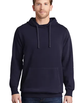 Port & Company PC098H Pigment-Dyed Pullover Hooded TrueNavy