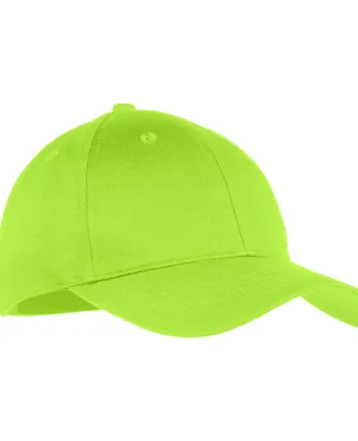 Port & Company YCP80 - Youth Six-Panel Twill Cap Lime
