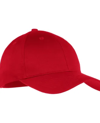 Port & Company YCP80 - Youth Six-Panel Twill Cap Red