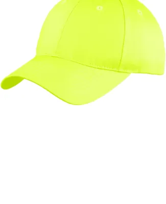 Port & Co C914 mpany   Six-Panel Unstructured Twil Neon Yellow