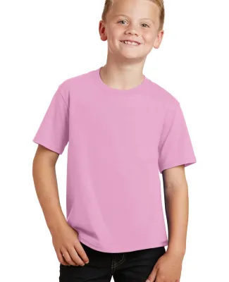Port & Company PC450Y Youth Fan Favorite Tee Candy Pink