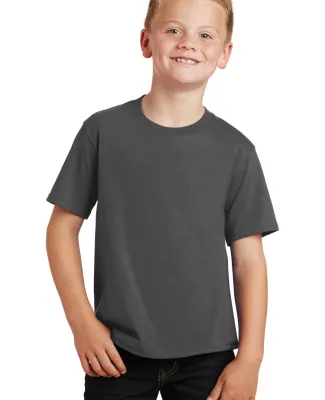 Port & Company PC450Y Youth Fan Favorite Tee Charcoal