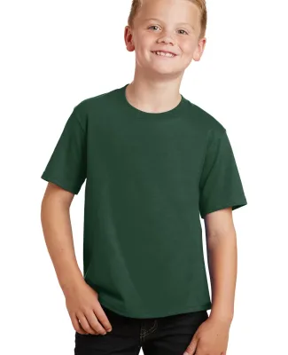 Port & Company PC450Y Youth Fan Favorite Tee Forest Green