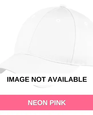 Port & Company YC914 Youth Six-Panel Unstructured  Neon Pink
