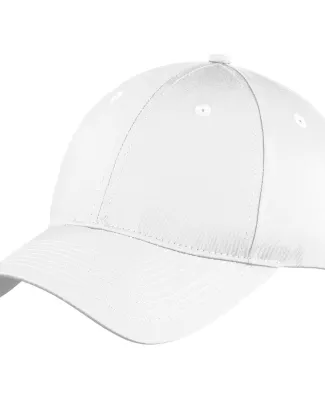 Port & Company YC914 Youth Six-Panel Unstructured  White