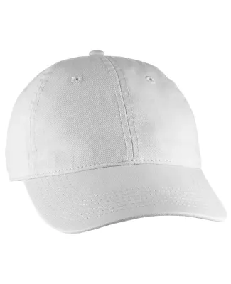 Comfort Colors 103 Direct Dyed Canvas Baseball Hat WHITE