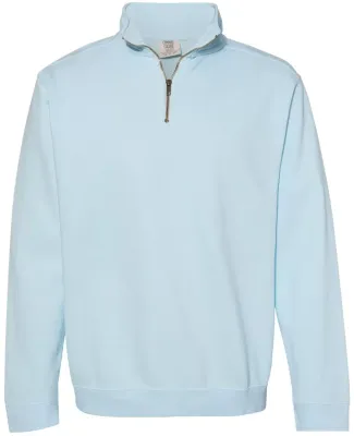 Comfort Colors Quarter Zip 1580 Sweatshirt Chambray