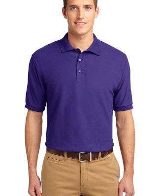 Port Authority K500ES    Extended Size Silk Touch  in Purple