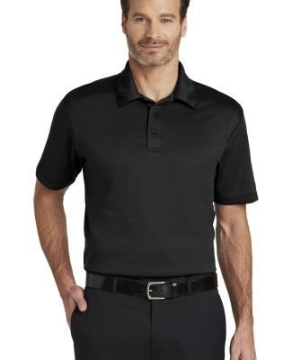 Port Authority K540    Silk Touch Performance Polo in Black