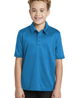 Port Authority Y540    Youth Silk Touch Performanc in Brilliant blue