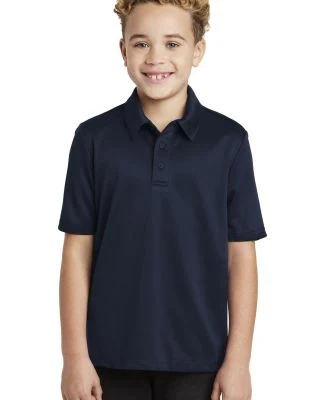 Port Authority Y540    Youth Silk Touch Performanc in Navy
