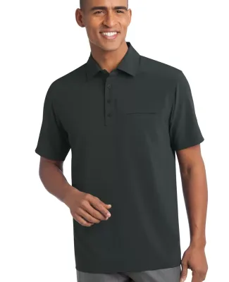 Sport-Tek® Ladies Dri-Mesh® Polo with Tipped Collar and Piping. L467