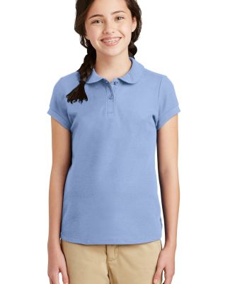 Port Authority YG503    Girls Silk Touch   Peter P in Light blue