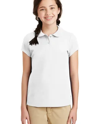 Port Authority YG503    Girls Silk Touch   Peter P White