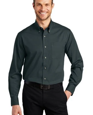 Port Authority TLS600T    Tall Long Sleeve Twill S in Classic navy