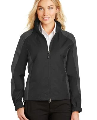 Port Authority L768    Ladies Endeavor Jacket in Black/gunmetal
