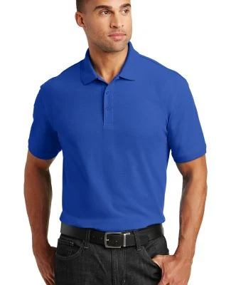 Port Authority K100    Core Classic Pique Polo in True royal