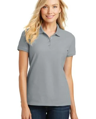 Port Authority L100    Ladies Core Classic Pique P in Gusty grey