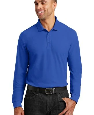 Port Authority K100LS    Long Sleeve Core Classic  in True royal