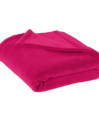 Port Authority BP30    Plush Blanket Charity Pink