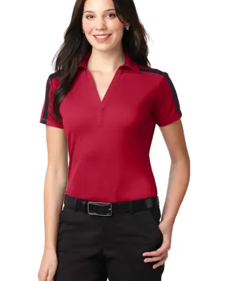 Port Authority L547    Ladies Silk Touch Performan Red/Black