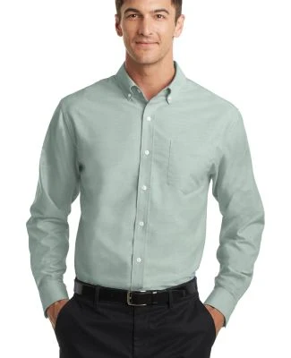 Port Authority S658    SuperPro   Oxford Shirt in Green