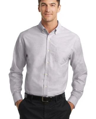 Port Authority S658    SuperPro   Oxford Shirt in Gusty grey