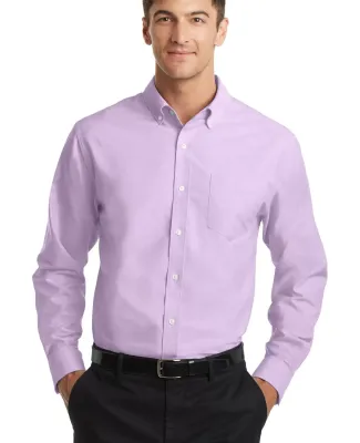 Port Authority S658    SuperPro   Oxford Shirt Soft Purple